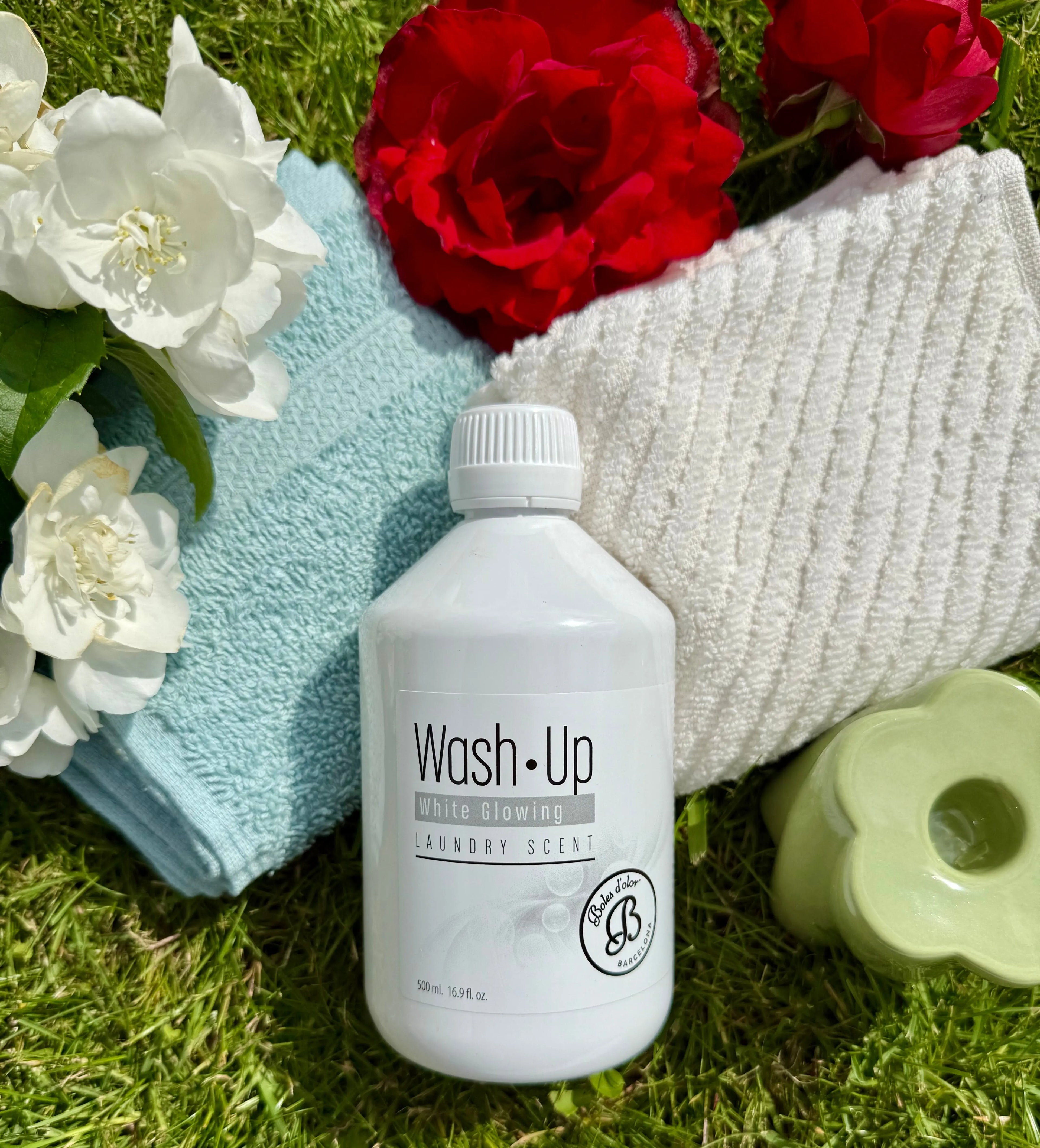 PARFUM DE LINGE 500 ml White Glowing Ma boutique  Maison Olyss